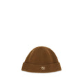 Valentino Garavani Brown Cashmere Beanie
