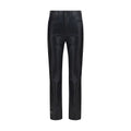 L'Agence Black Leather Pants