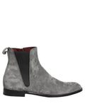 Dolce & Gabbana Gray Suede Leather Chelsea Boots Shoes