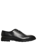 Dolce & Gabbana Black Leather Men Oxford Dress Formal Shoes