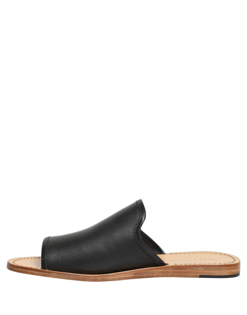 Dolce & Gabbana Brown Leather Slides Sandals Flats Men Shoes