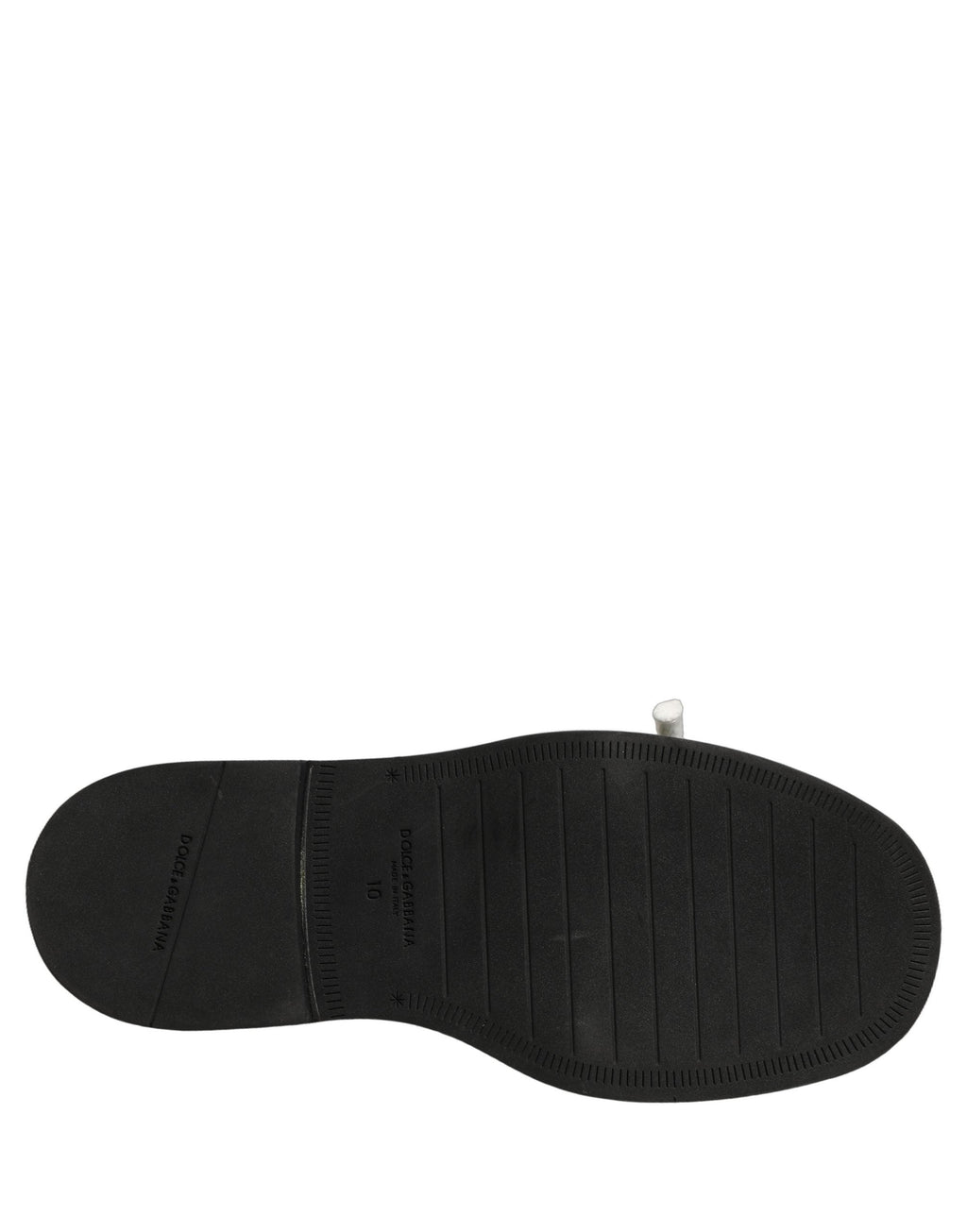 Dolce & Gabbana Brown Leather Slip On Flat Sandals Men Shoes