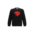 Valentino Garavani Black Cotton Sweatshirt