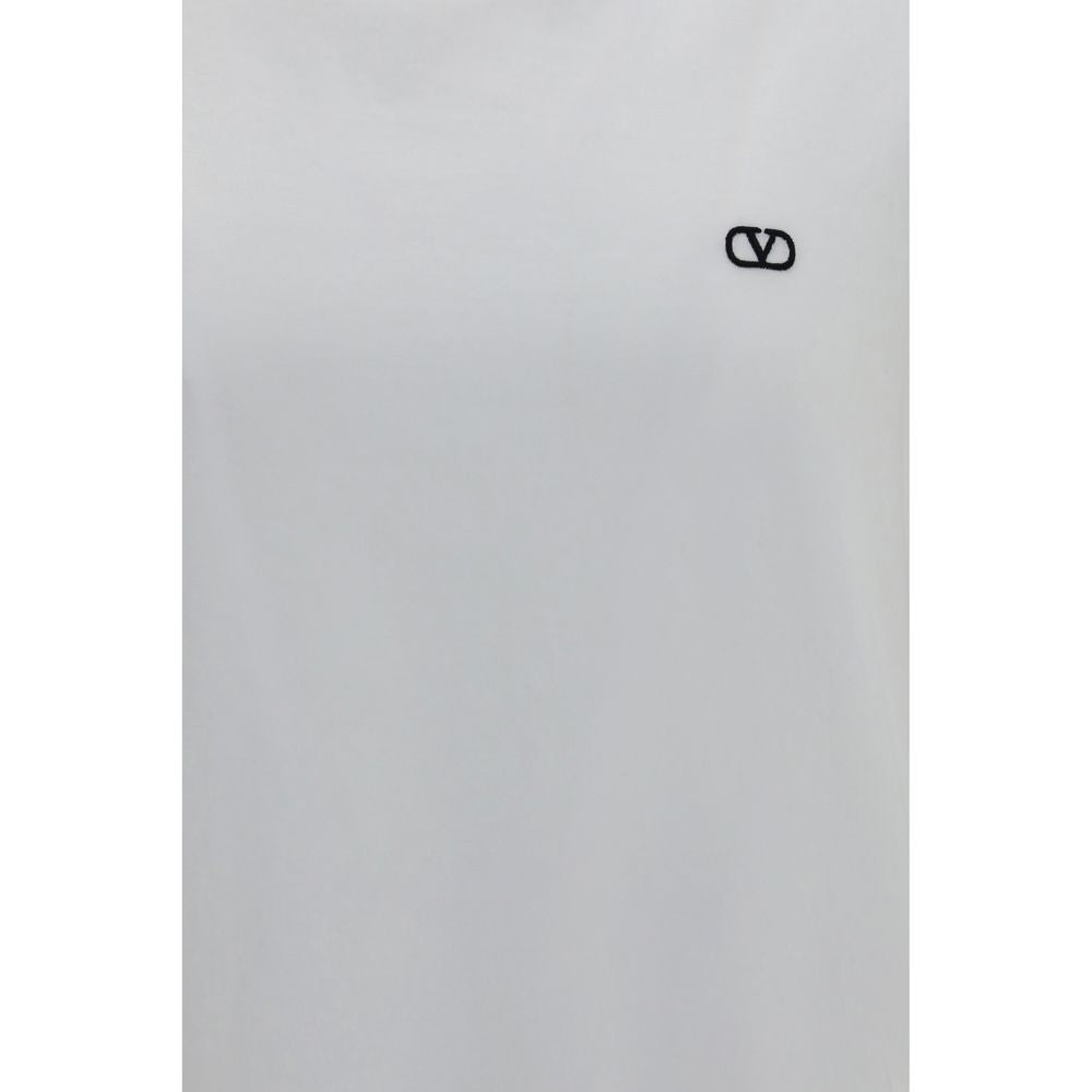 Valentino Garavani White Cotton T-Shirt