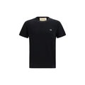 Valentino Garavani Black Cotton T-Shirt
