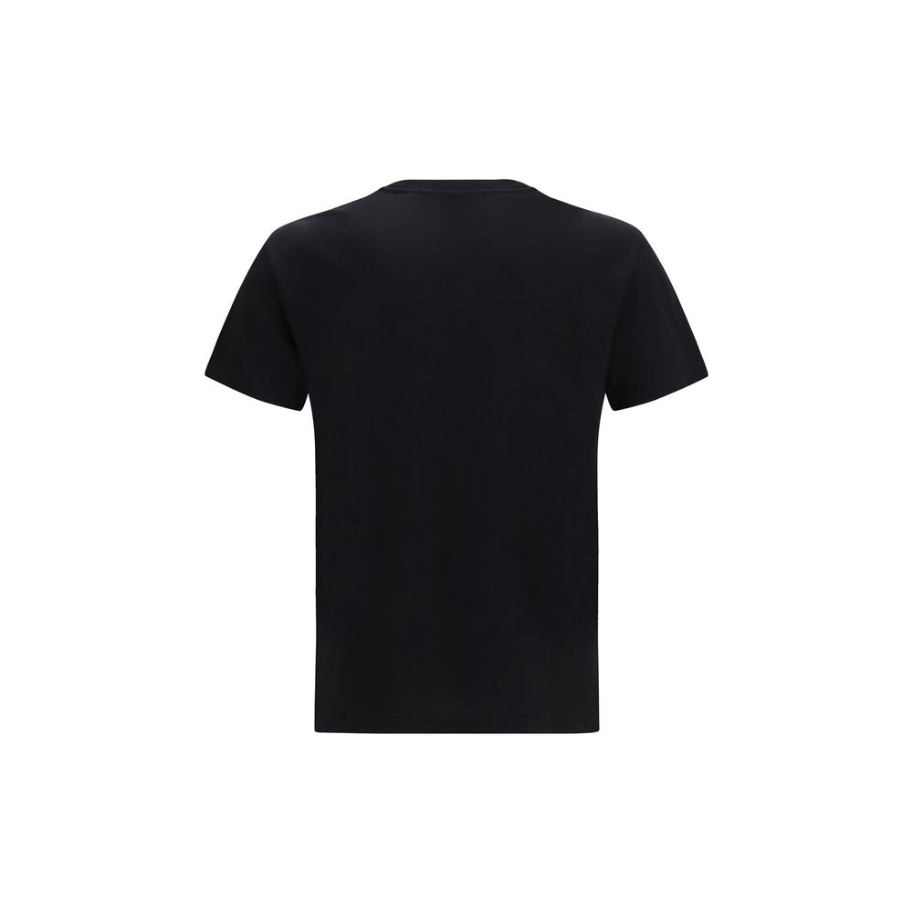 Valentino Garavani Black Cotton T-Shirt