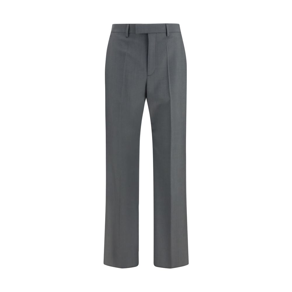 Valentino Garavani Gray Wool Oves Aries Dress Pants