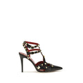 Valentino Garavani Black Goatskin High Heel Pumps