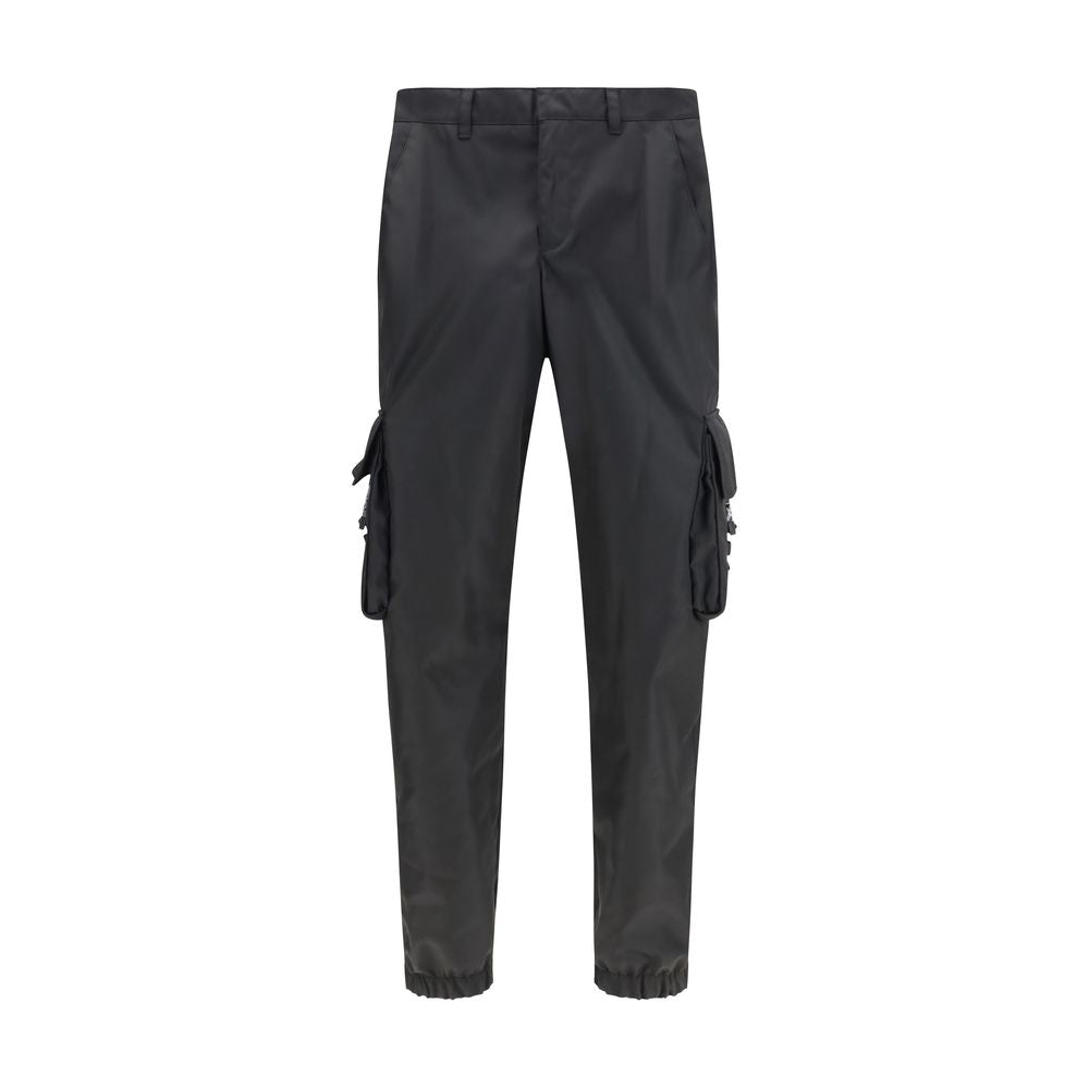 Prada Black Polyamide Athletic Pants