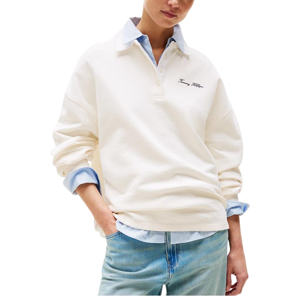 Tommy Hilfiger Beige Polyamide Sweatshirt