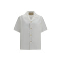 Valentino Garavani White Cotton Shortsleeve Shirt