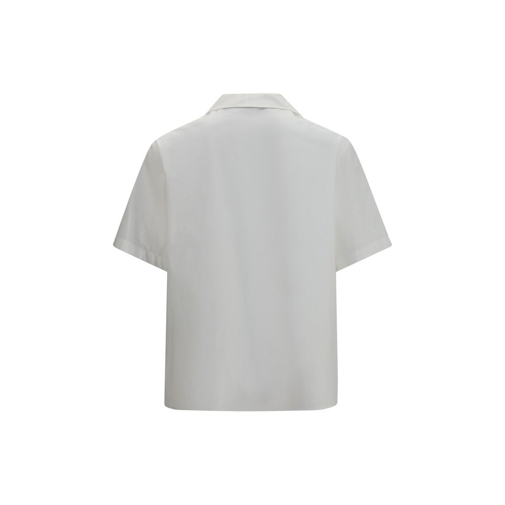 Valentino Garavani White Cotton Shortsleeve Shirt