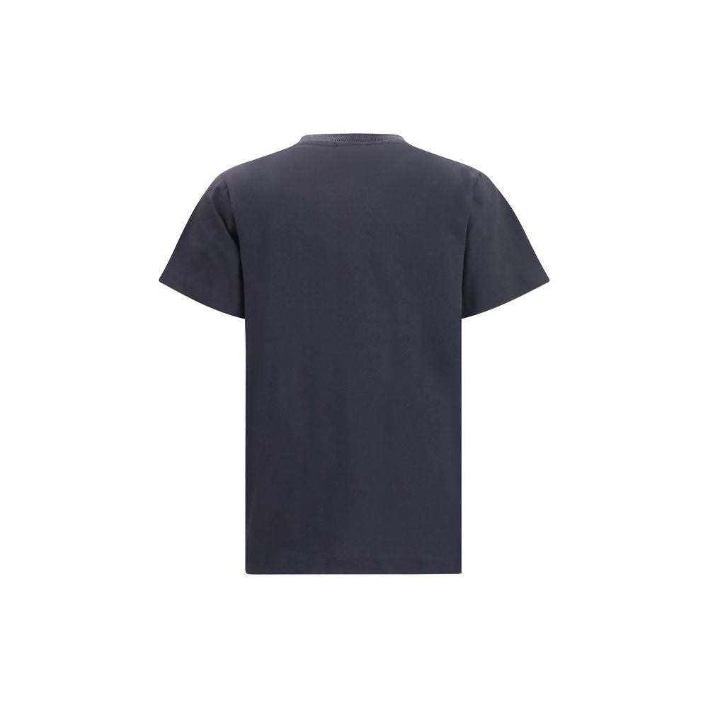 Ganni Black Cotton T-Shirt