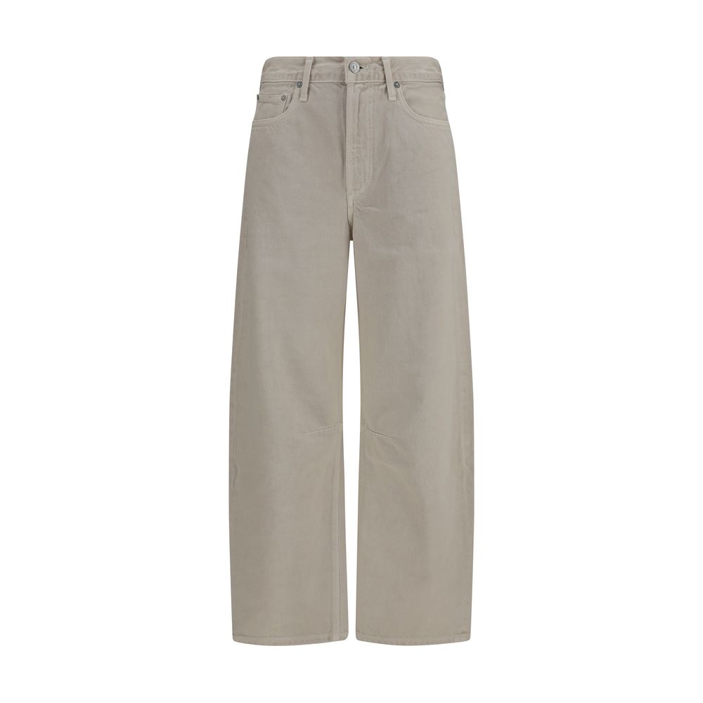 Citizens of Humanity Beige Cotton Jeans Denim
