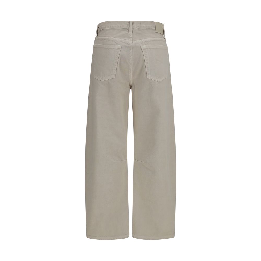 Citizens of Humanity Beige Cotton Jeans Denim