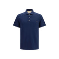 Valentino Garavani Blue Cotton Polo Shirt