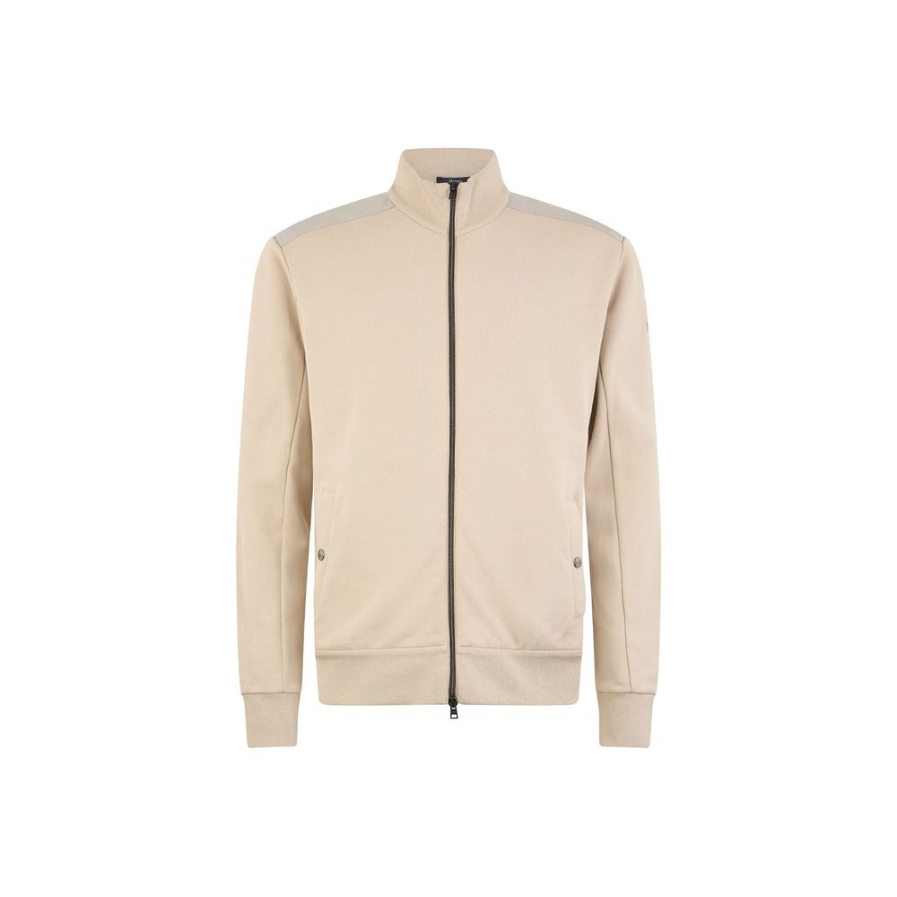 Herno Beige Cotton Sweatshirt