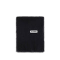 Jil Sander Black Wool Oves Aries Scarf