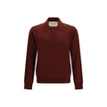 Valentino Garavani Bordeaux Wool Oves Aries Polo Shirt