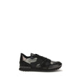Valentino Garavani Black Polyamide Athletic Sneakers