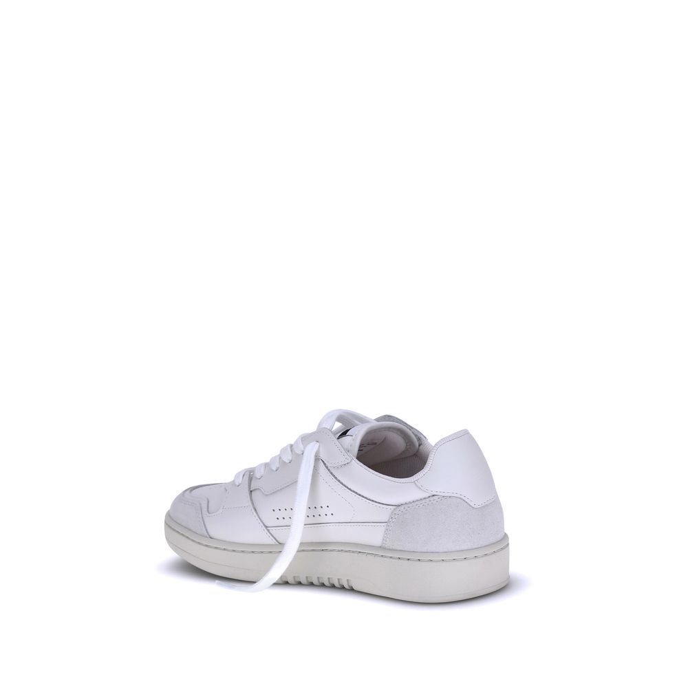 Axel Arigato White Calf Leather Bos Taurus Athletic Sneakers