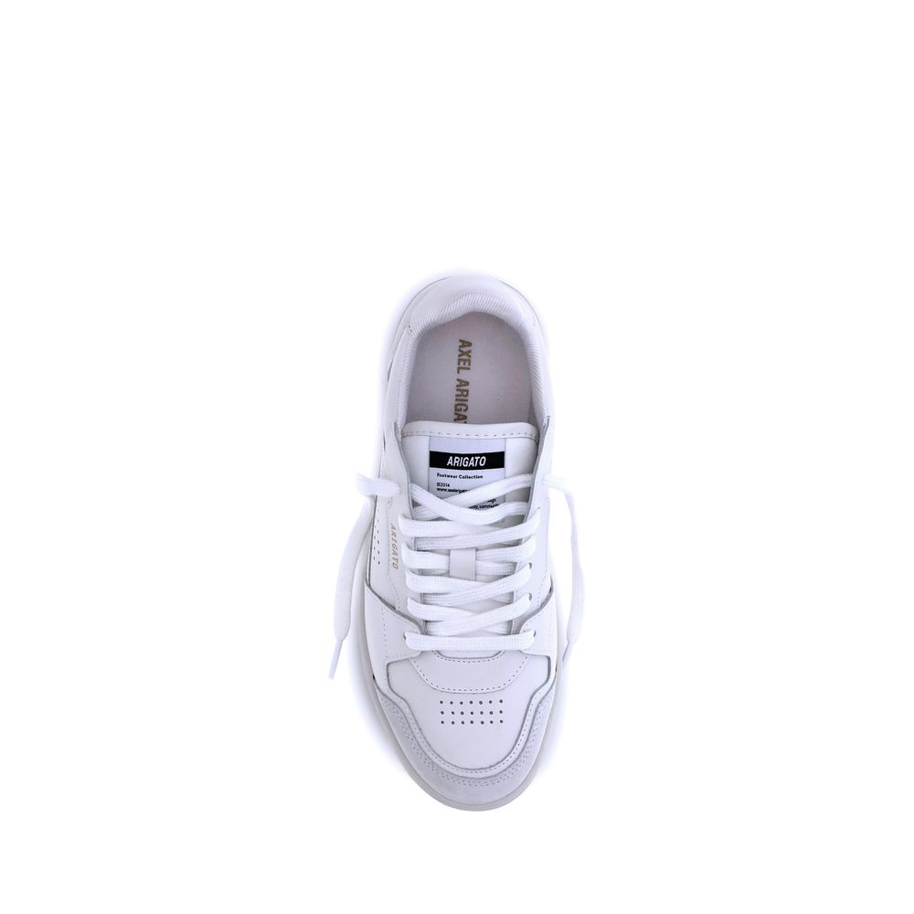 Axel Arigato White Calf Leather Bos Taurus Athletic Sneakers