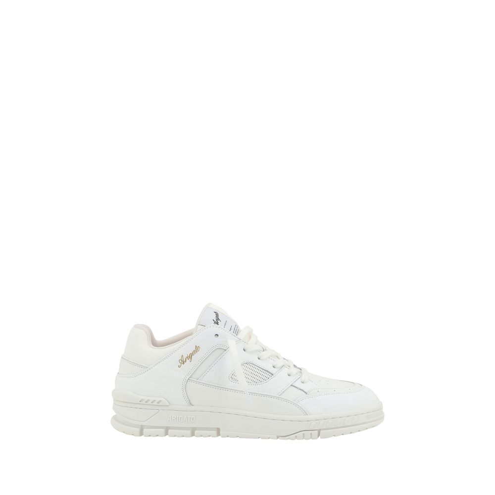 Axel Arigato White Calf Leather Bos Taurus Athletic Sneakers