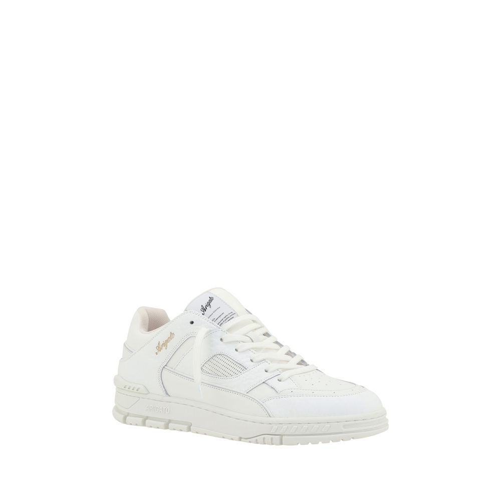 Axel Arigato White Calf Leather Bos Taurus Athletic Sneakers