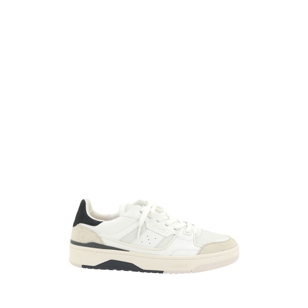 Axel Arigato White Calf Leather Bos Taurus Low Top Sneakers