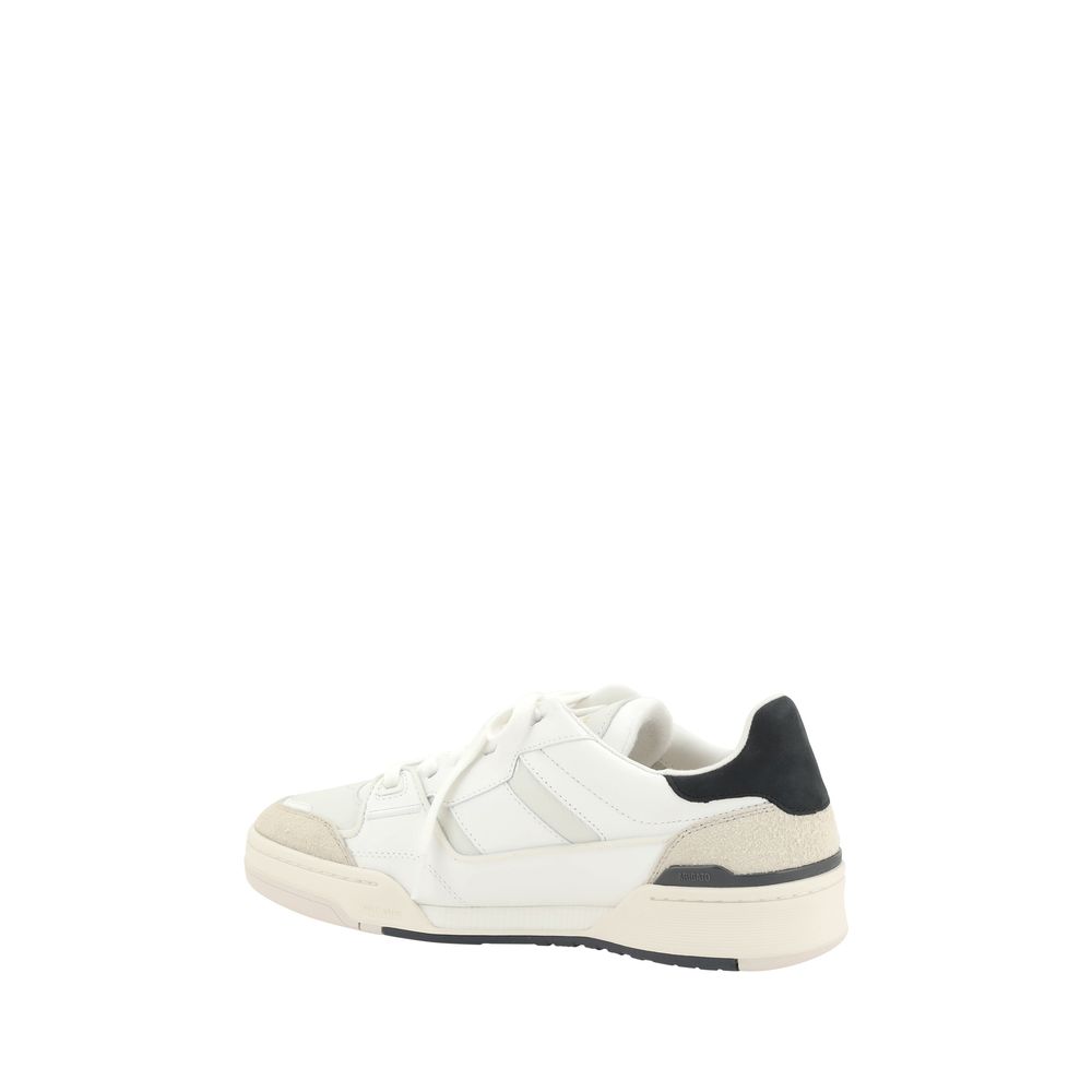 Axel Arigato White Calf Leather Bos Taurus Low Top Sneakers