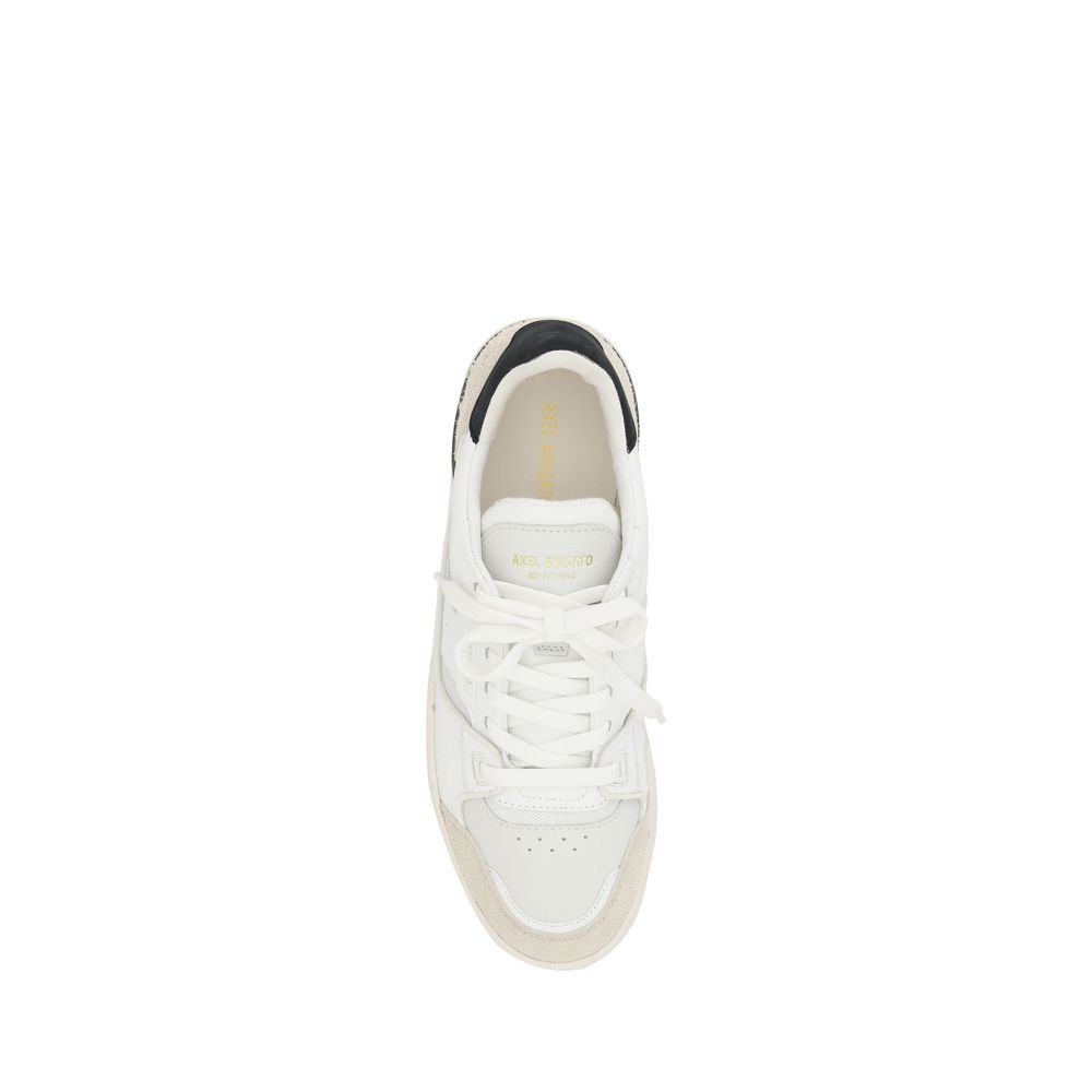 Axel Arigato White Calf Leather Bos Taurus Low Top Sneakers