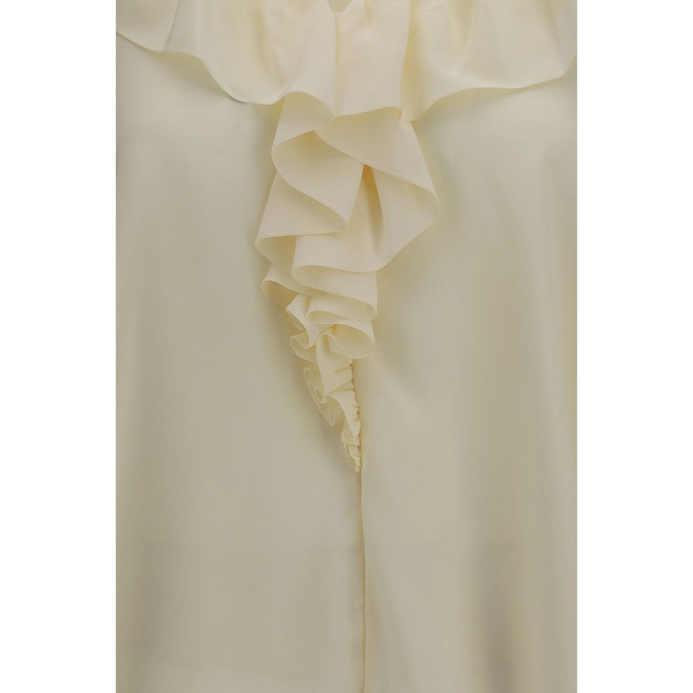 Chloé Beige Silk Blouse