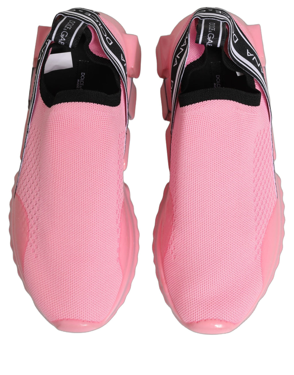 Dolce & Gabbana Pink Slip On Low Top Sorrento Sneakers Shoes