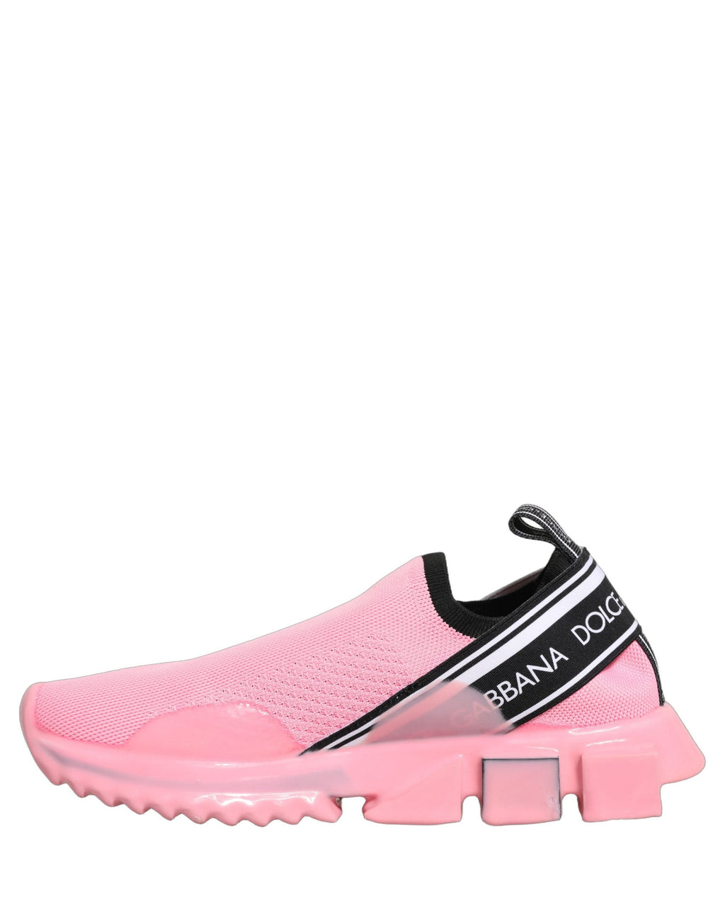 Dolce & Gabbana Pink Slip On Low Top Sorrento Sneakers Shoes