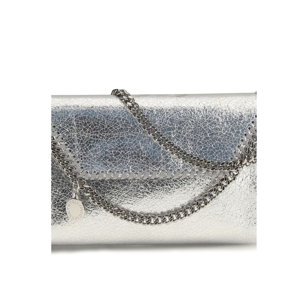 Stella McCartney Silver Polyester Shoulder Bag Stella McCartney