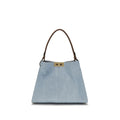 Fendi Blue Cotton Handbag