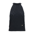 Balmain Black Wool Oves Aries Sleeveles T-Shirt