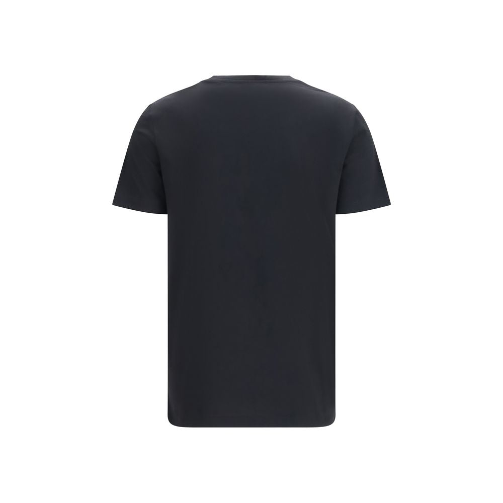 Balmain Black Cotton T-Shirt