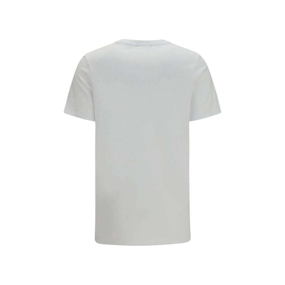 Balmain White Cotton T-Shirt