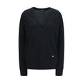 Balmain Black Wool Oves Aries Sweatshirt