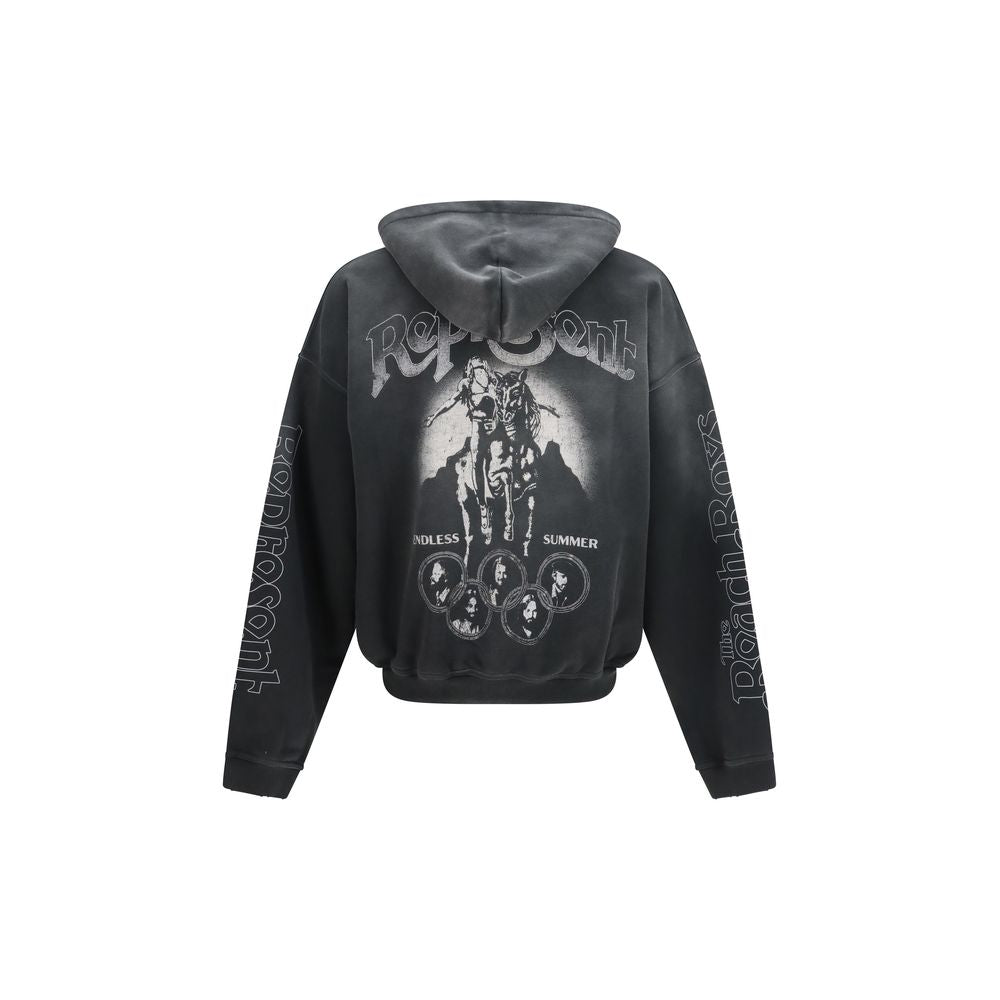 Represent Gray Cotton Sweatshirt