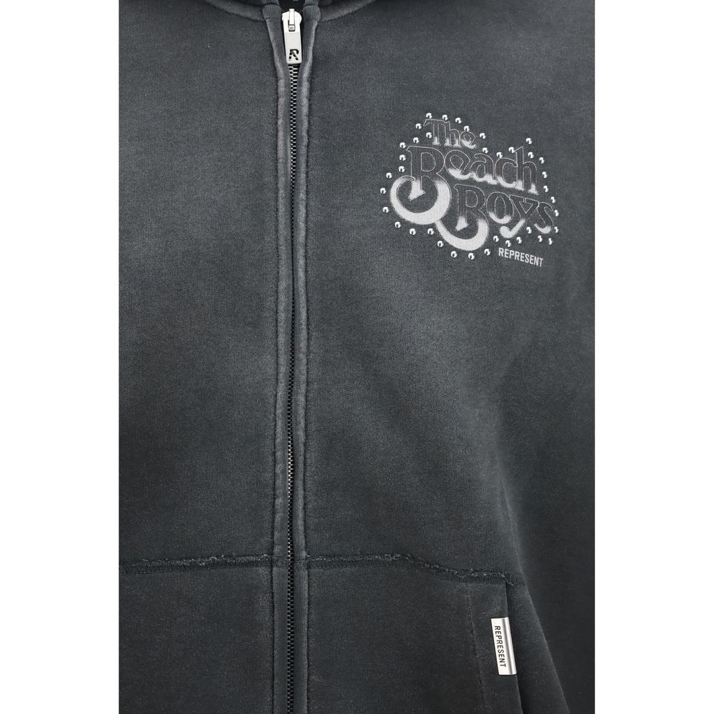 Represent Gray Cotton Sweatshirt