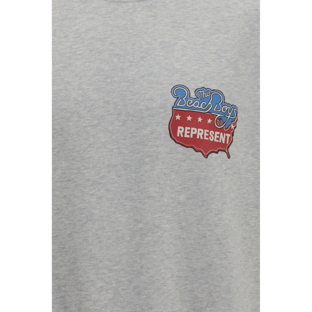 Represent Gray Cotton Sweatshirt