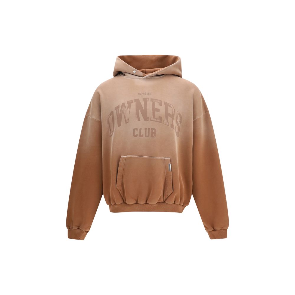 Represent Beige Cotton Sweatshirt
