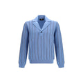 Fendi Blue Cotton Sweatshirt