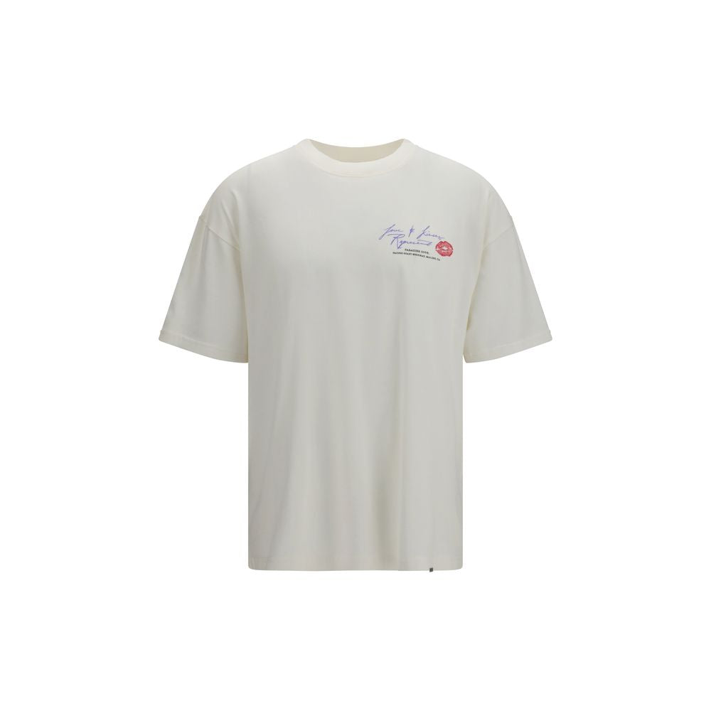 Represent White Cotton T-Shirt