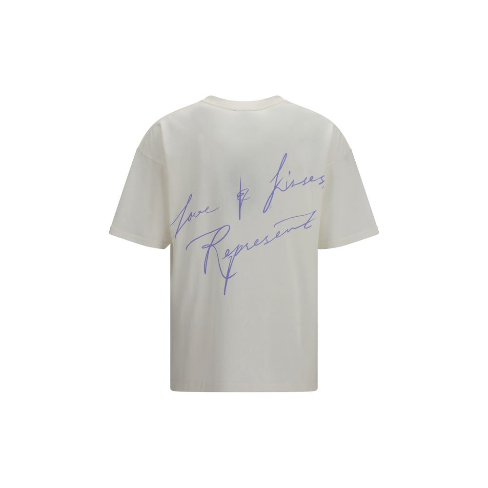 Represent White Cotton T-Shirt