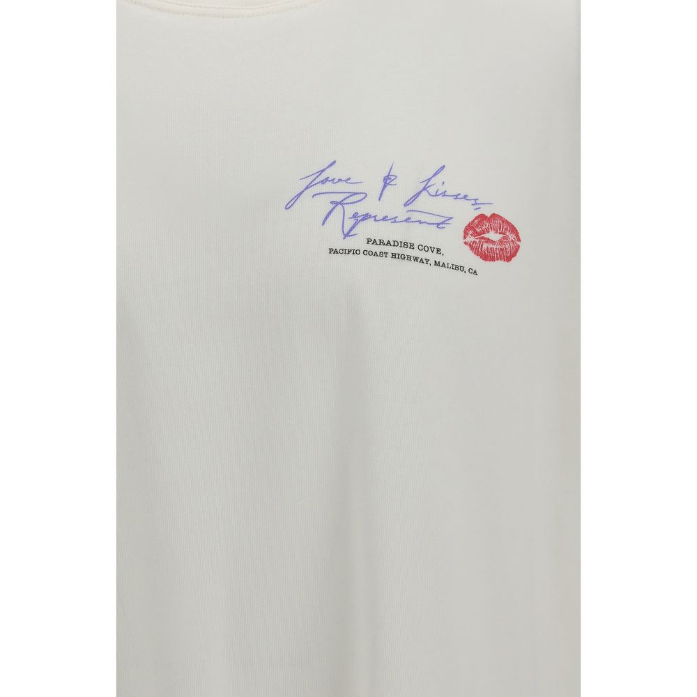 Represent White Cotton T-Shirt