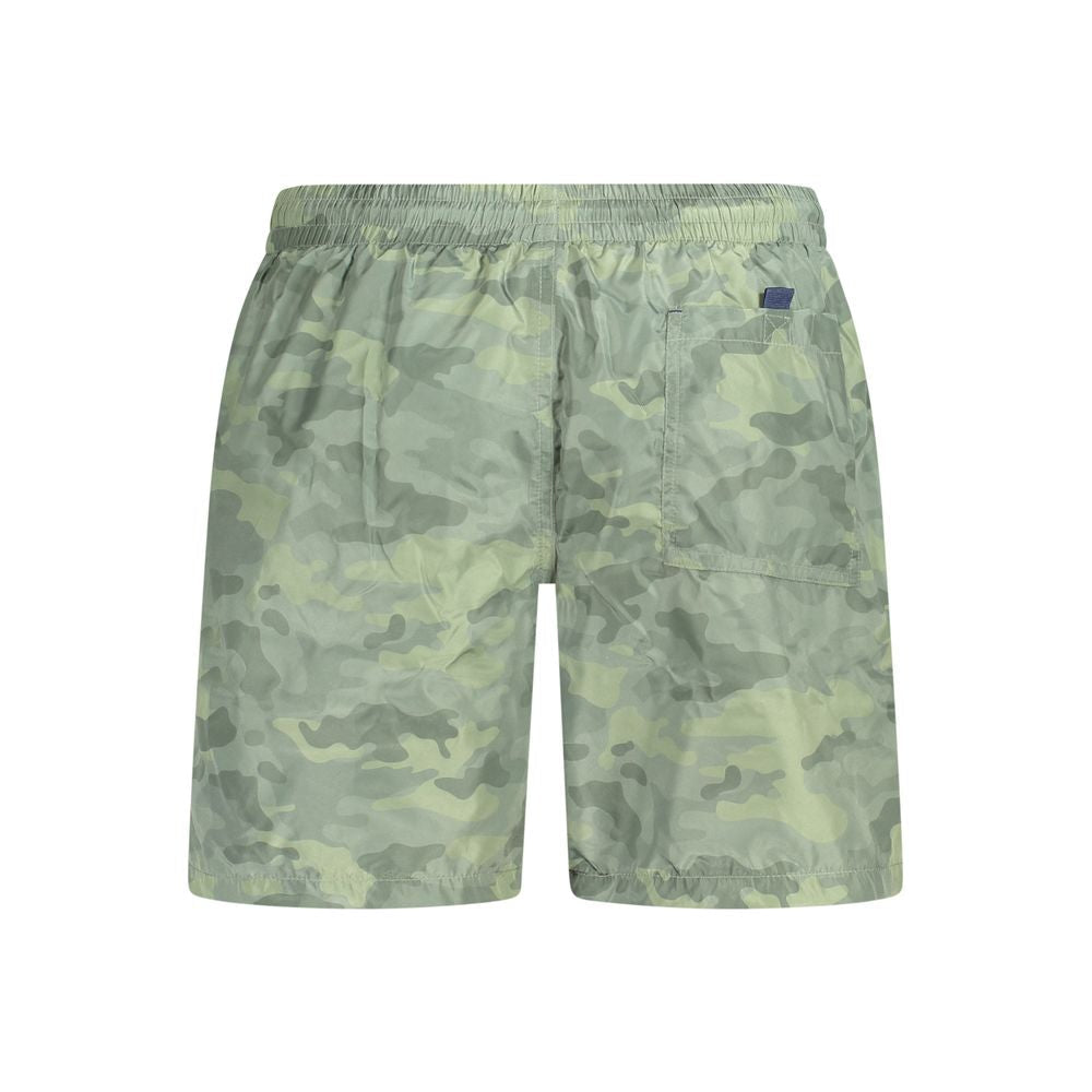Norway 1963 Verde Polyester Men's Boxer