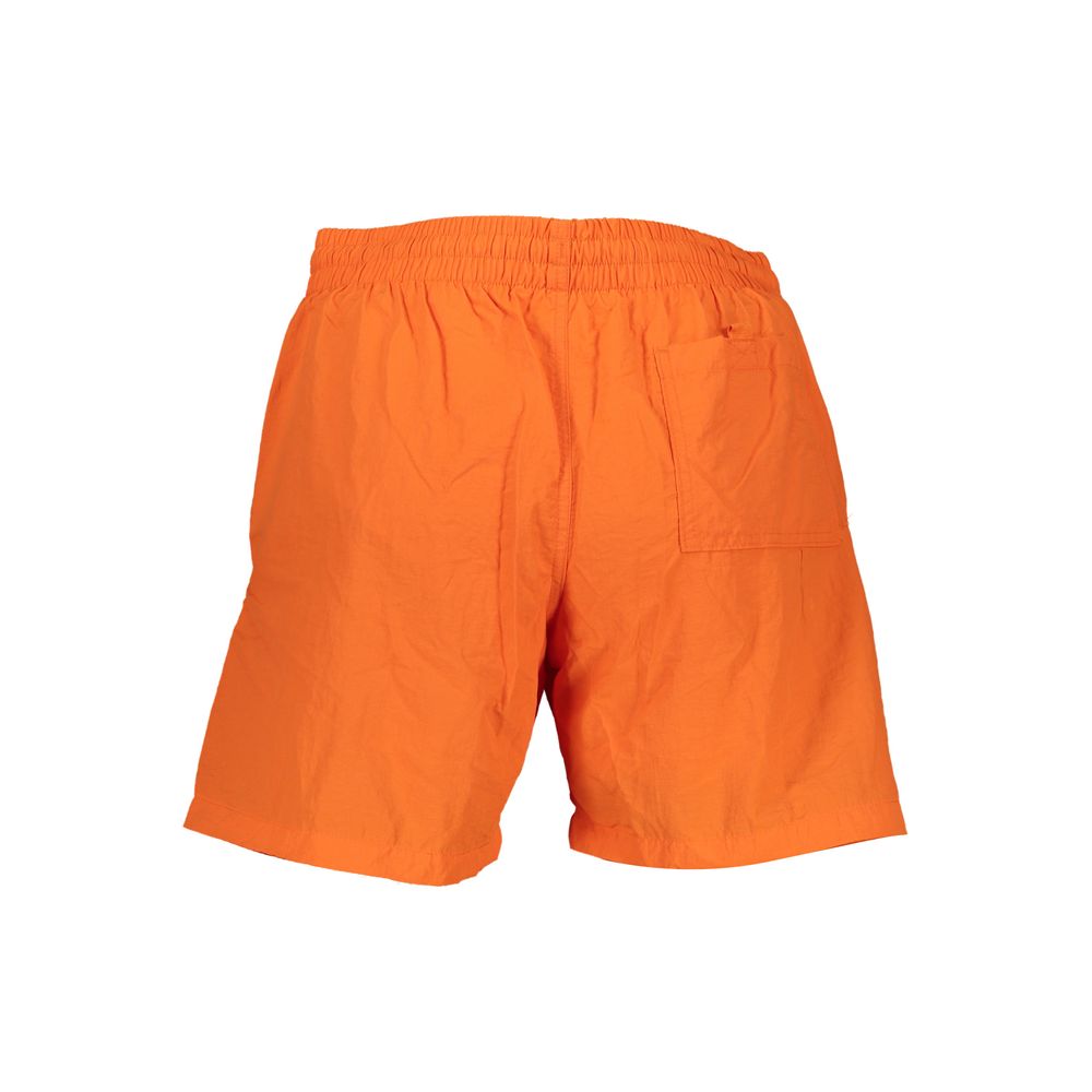 Norway 1963 Orange Polymide Men's Swimwear